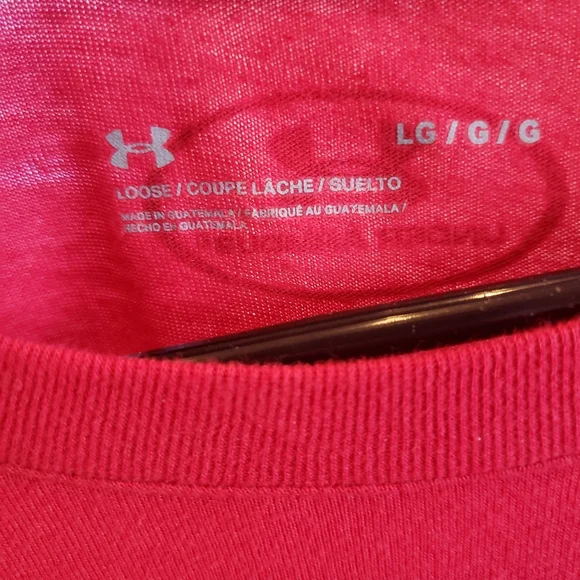 Wisconsin Badgers Under Armour Large Long sleeve shirt - Picture 4 of 4